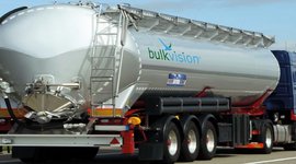 LKW mit Kennzeichnung von inotec für bulkvision