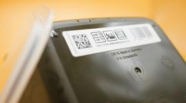 inotec Photo of Barcode Etikett Inmould PFABO Box